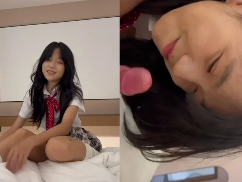 Em loli dễ thương liếm thằng nhỏ biến em thành con đào dam dang p1